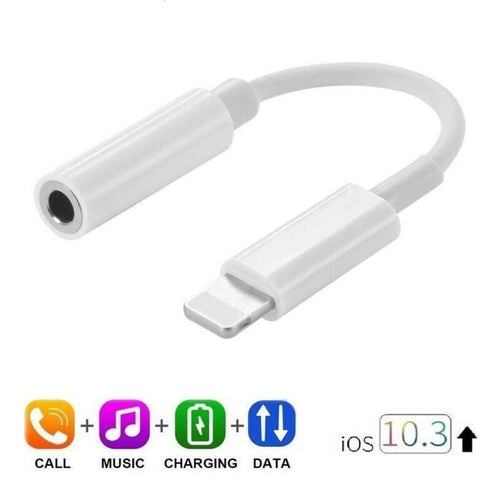 Headphone Adapter 3.5mm Aux Audio Cable - Aubaines À GO-GO
