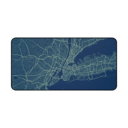 Glowing NYC X Ray Map Desk Mat - Aubaines À GO-GO