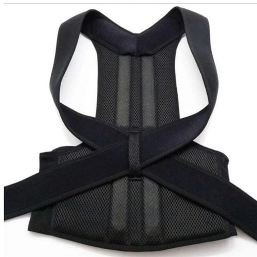 Adjustable Posture Corrector Low Back Support Shoulder Brace Belt For - Aubaines À GO-GO