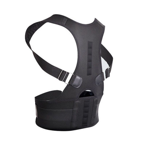 Posture Corrector Support Magnetic Back Shoulder Brace Belt Band For - Aubaines À GO-GO