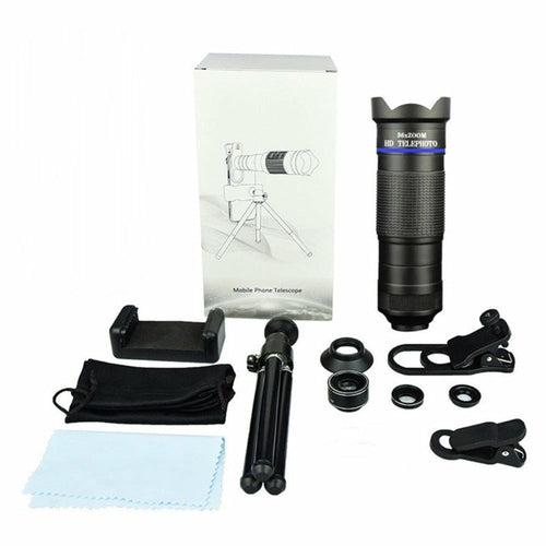 Dragon 36X Mobile Phone Lens Kit With Tripod - Aubaines À GO-GO