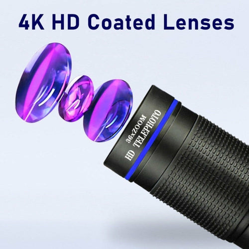 Dragon 36X Mobile Phone Lens Kit With Tripod - Aubaines À GO-GO