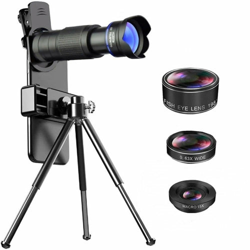 Dragon 36X Mobile Phone Lens Kit With Tripod - Aubaines À GO-GO