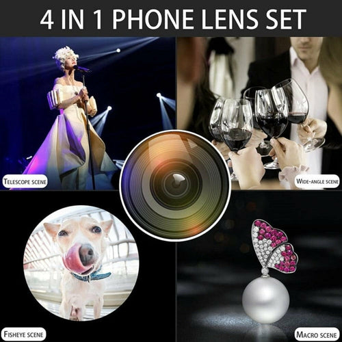Dragon 36X Mobile Phone Lens Kit With Tripod - Aubaines À GO-GO