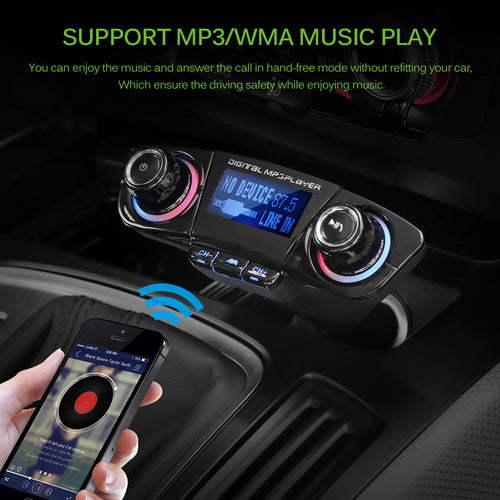 BT06 Car FM transmitter MP3 Player Audio Receiver - Aubaines À GO-GO