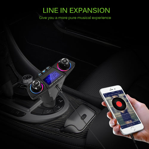 BT06 Car FM transmitter MP3 Player Audio Receiver - Aubaines À GO-GO