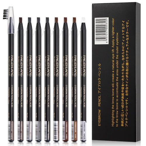 1PC Eyebrow Pencil Waterproof Microblading Eyebrow Pen Tint Tattoo - Aubaines À GO-GO