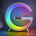 Multifunctional Wireless Charger Alarm Clock Speaker APP Control - Aubaines À GO-GO