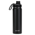 DRINCO® 22oz Stainless Steel Sport Water Bottle - Black - Aubaines À GO-GO