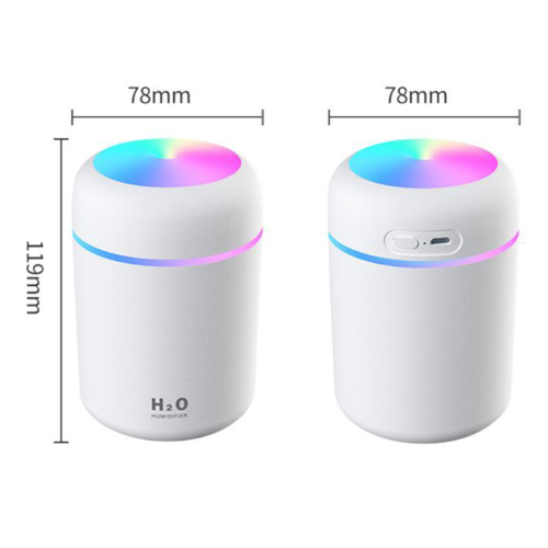 Portable Air Humidifier Aroma Essential Oil Diffuser for Car Home - Aubaines À GO-GO