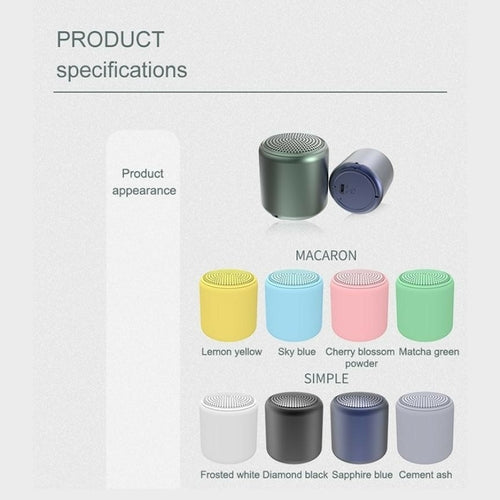 Inpods Little Fun Mini Bluetooth Speaker TWS Macaron Speaker - Aubaines À GO-GO