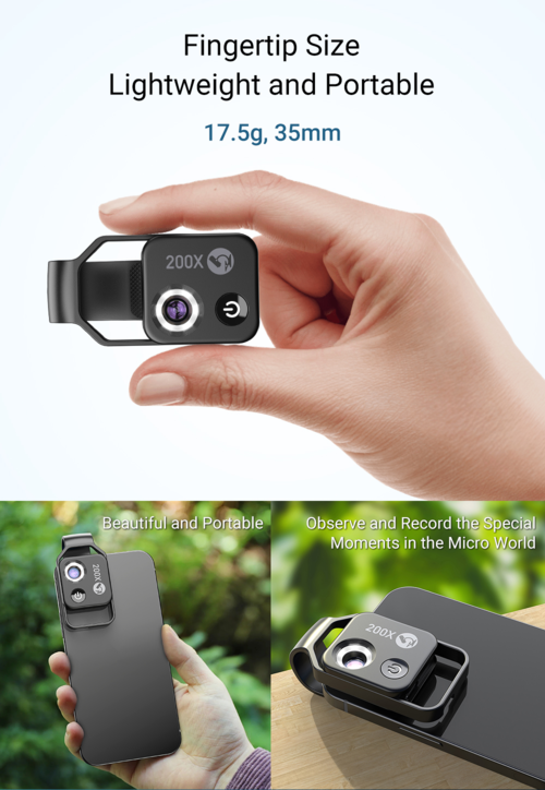 200X Digital Zoom Lens for Mobile Phone for iPhone Samsung smartphones - Aubaines À GO-GO