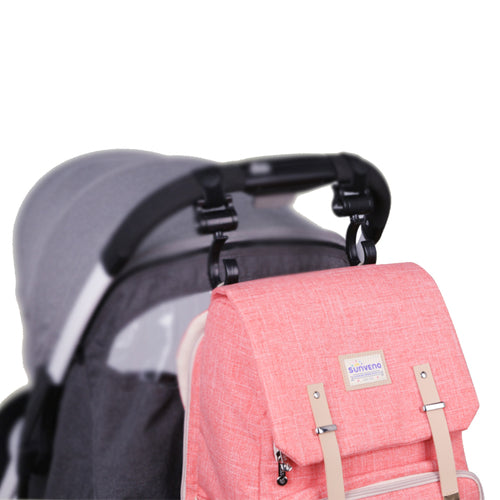 Canvas Diaper Bag Travel Backpack - Aubaines À GO-GO