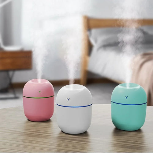 Portable Ultrasonic Humidifier USB Aroma Essential Oil Diffuser LED - Aubaines À GO-GO