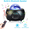 LED Night Light Starry Sky Projector with Bluetooth Wireless Speaker - Aubaines À GO-GO