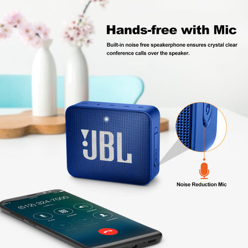 JBL GO 2 Wireless Bluetooth Speaker IPX7 Waterproof With Mic - Aubaines À GO-GO