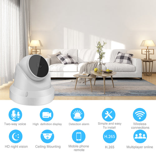IP WiFi Camera Baby Monitor Home Security Camera - Aubaines À GO-GO