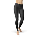 Womens Carbon Fiber Sports Leggings - Aubaines À GO-GO