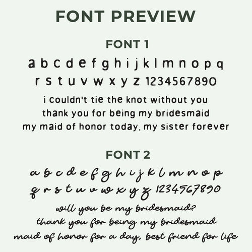 Bridesmaid Bracelet Gift, Bridesmaid Proposal Gift, Maid of Honor Gift - Aubaines À GO-GO