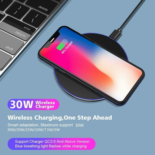 Dragon W9 30W Wireless Charging Pad - Aubaines À GO-GO